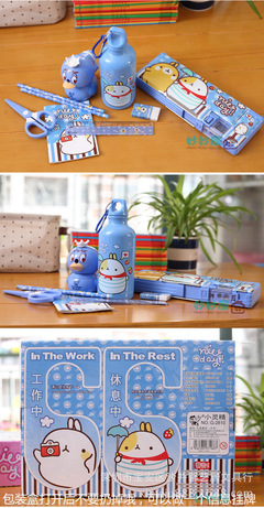 文具批发小灵精儿童创意文具组合礼盒套装 学习、礼品与商业的优选